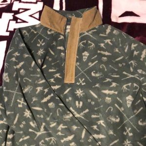 Woodlands fleece pullover